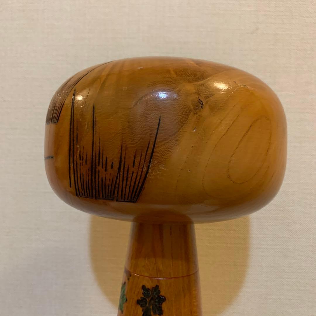 創作こけし　 辻田亮三作　【花のこみち】　高さ　約40㎝！