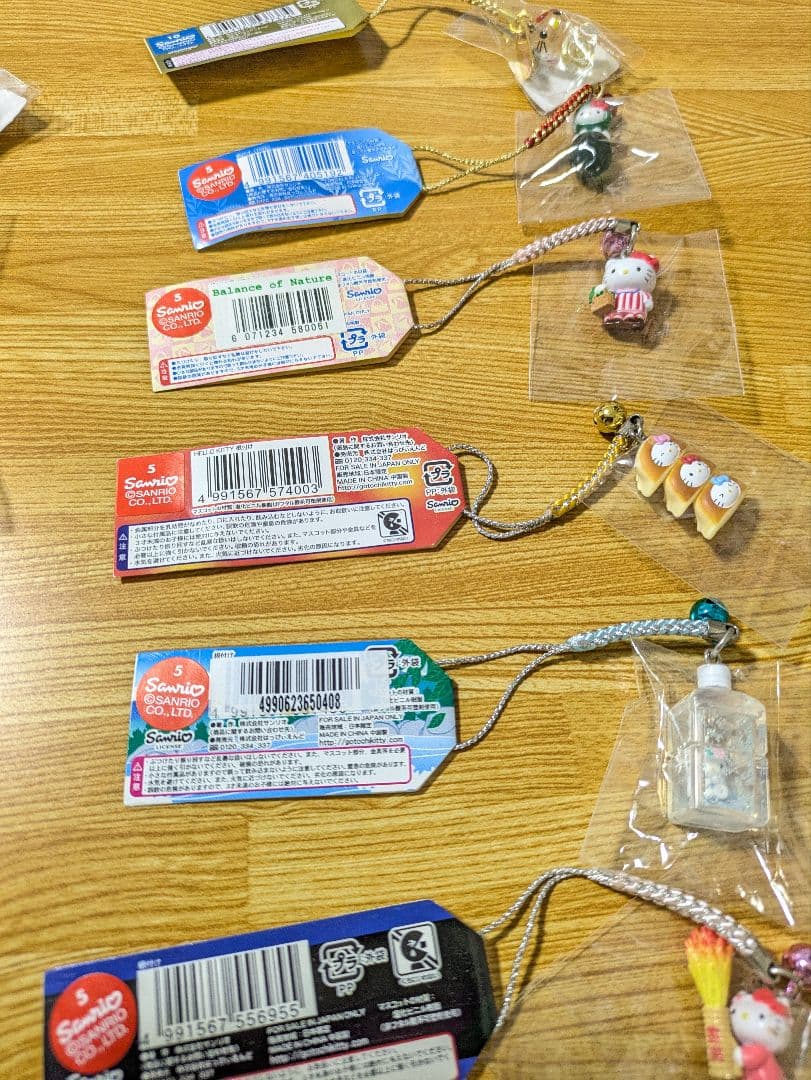ご当地キティ 根付ストラップ 　19個セット