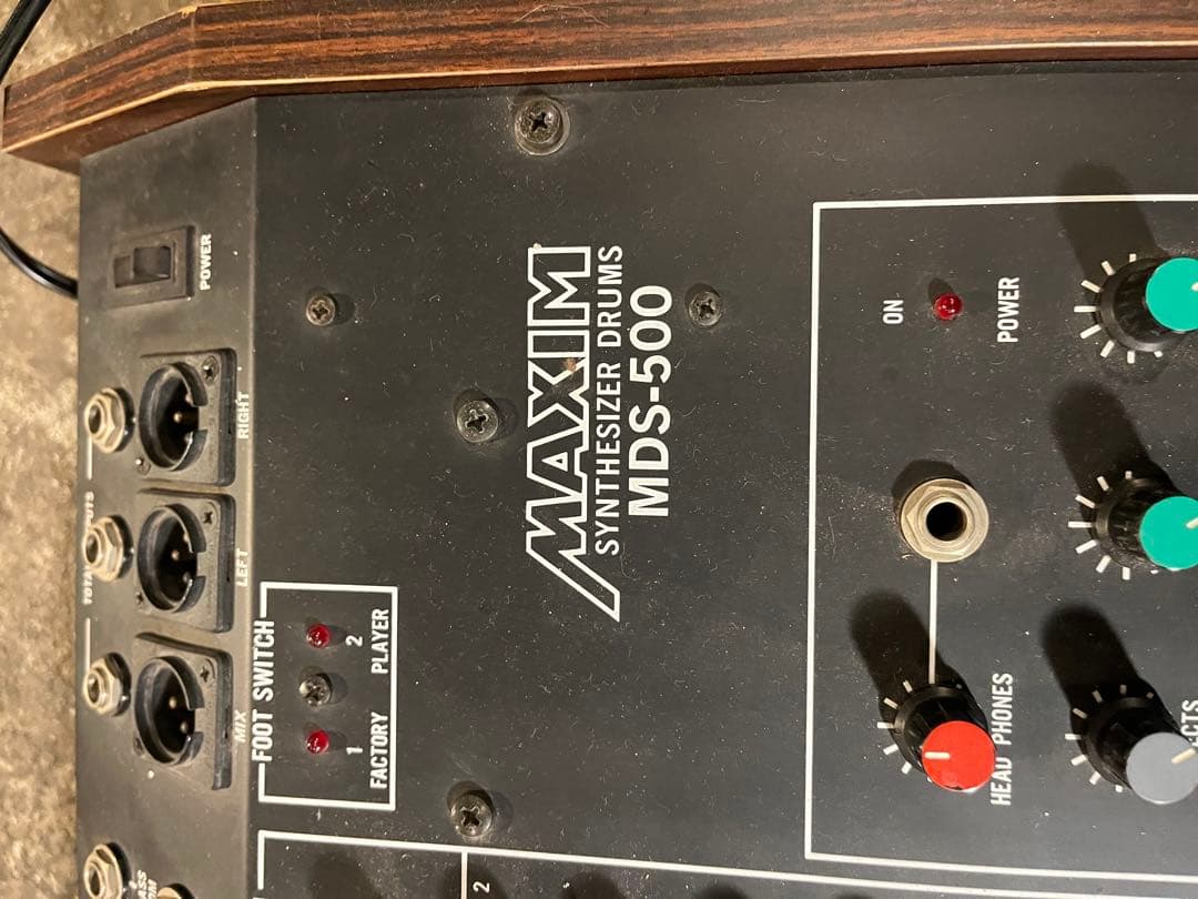 MAXIM MDS-500 アナログミキサー ドラムマシーン