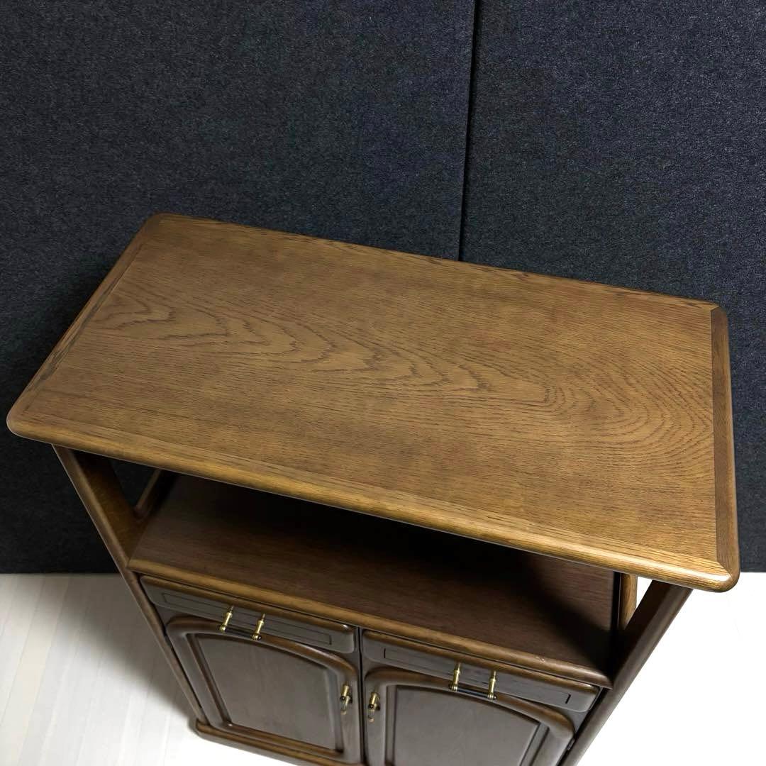 カリモク　キャビネット　サイドボード　電話台　FAX台　花台　飾り台　チェスト