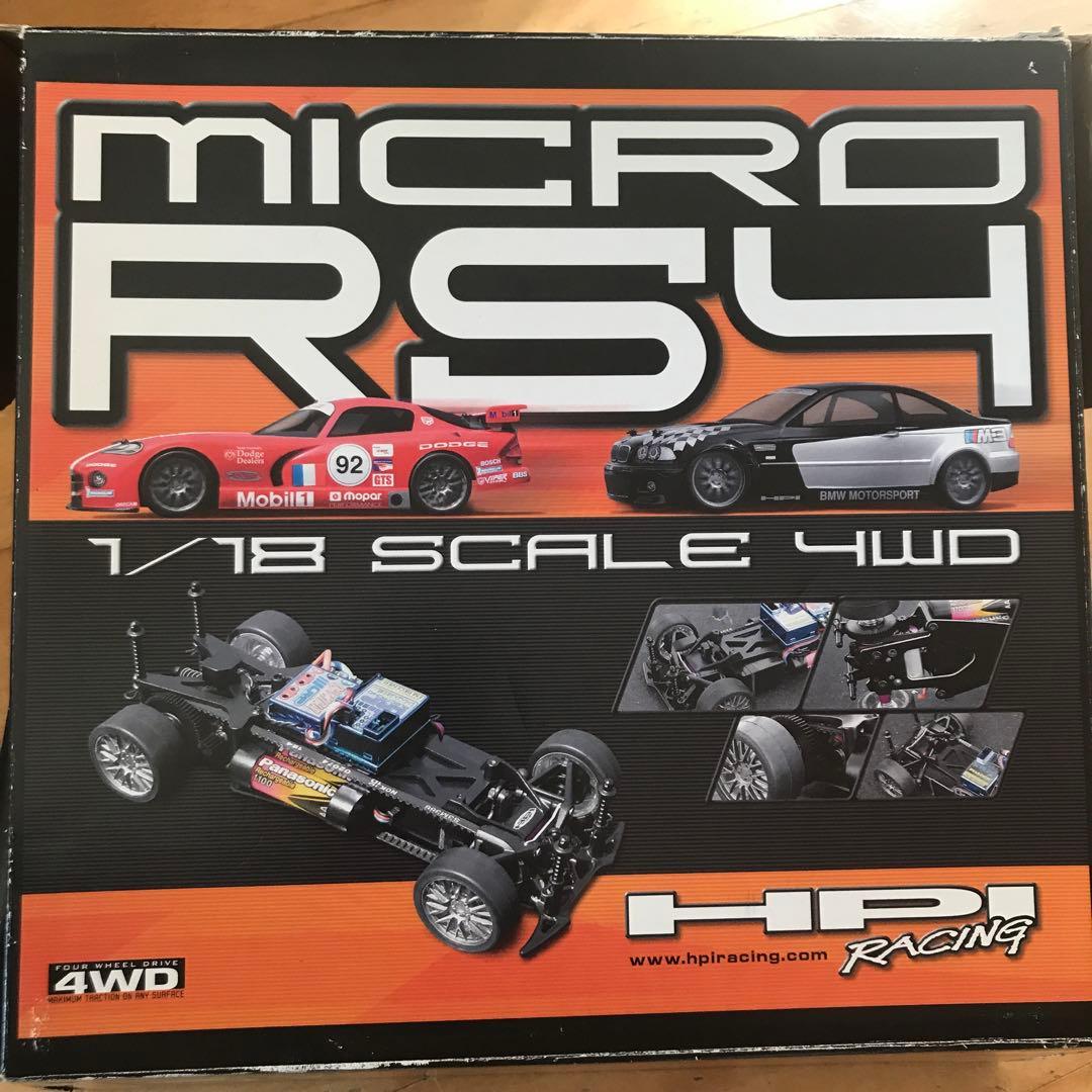 ホビーラジコン HPI RACING MICRO RS4 1/18 4WD