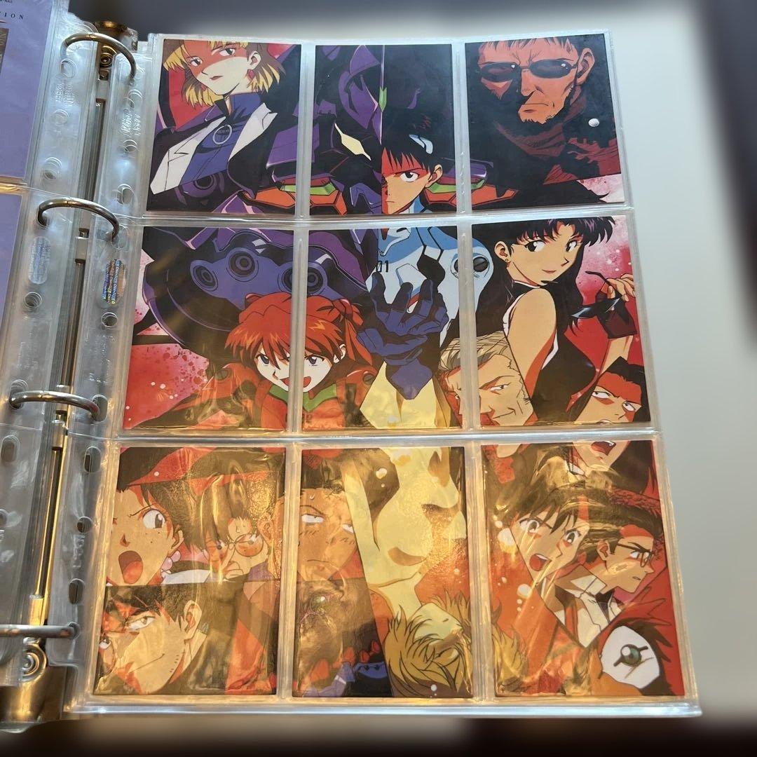 【コンプリート】新世紀エヴァンゲリオン カルダス マスターズ 公式バインダ