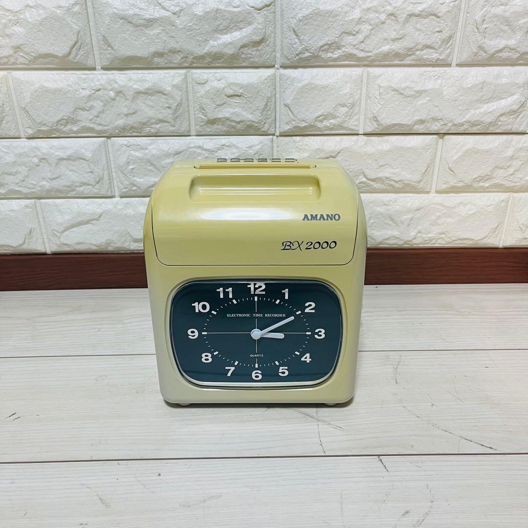 AMANO アマノ 電子タイムレコーダー BX2000