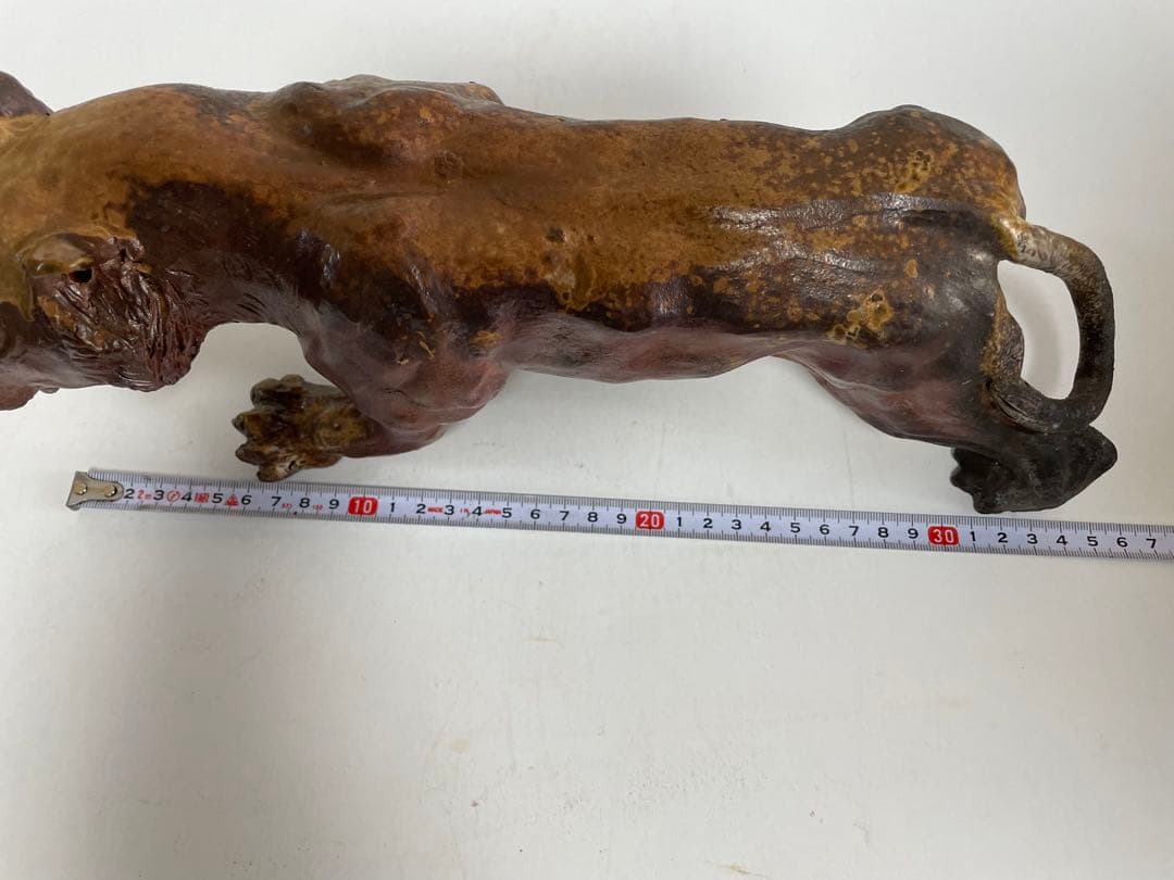 【柴岡一海】備前焼　虎　縁起物　干支　置物　飾り物