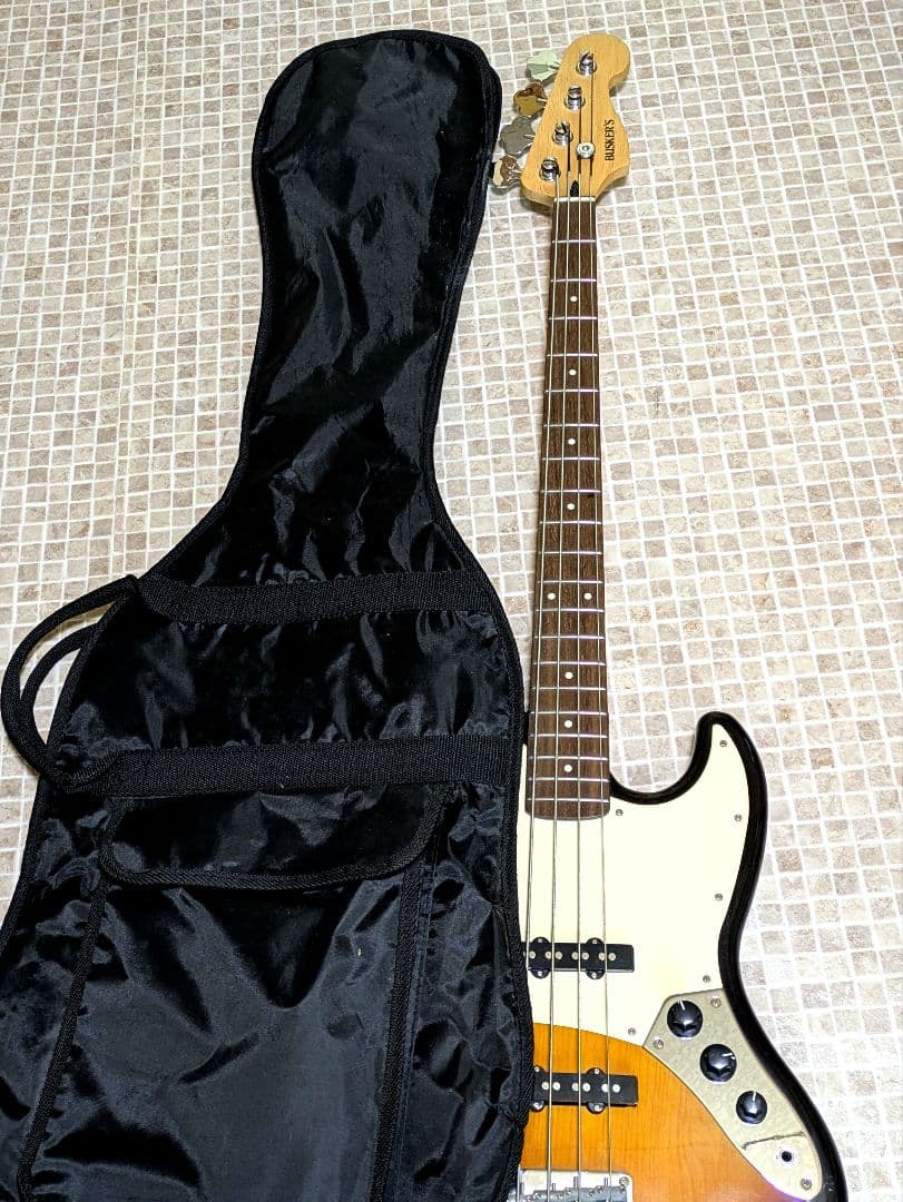 BUSKERS バスカーズ ベース エレキベース サンバースト ジャズベース