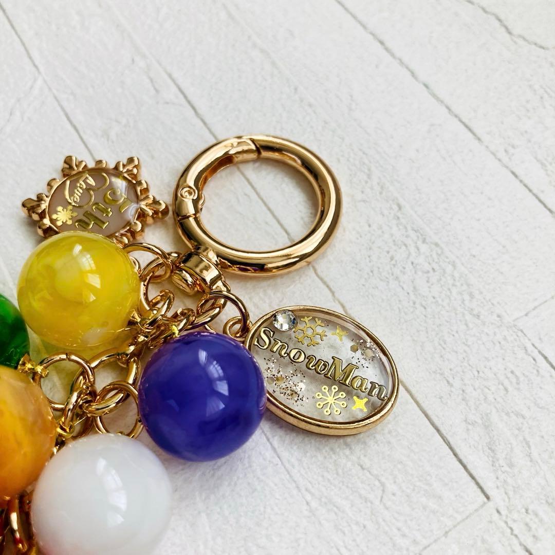 Lunaページ　Man名入れチャーム　レジンキーホルダー5点