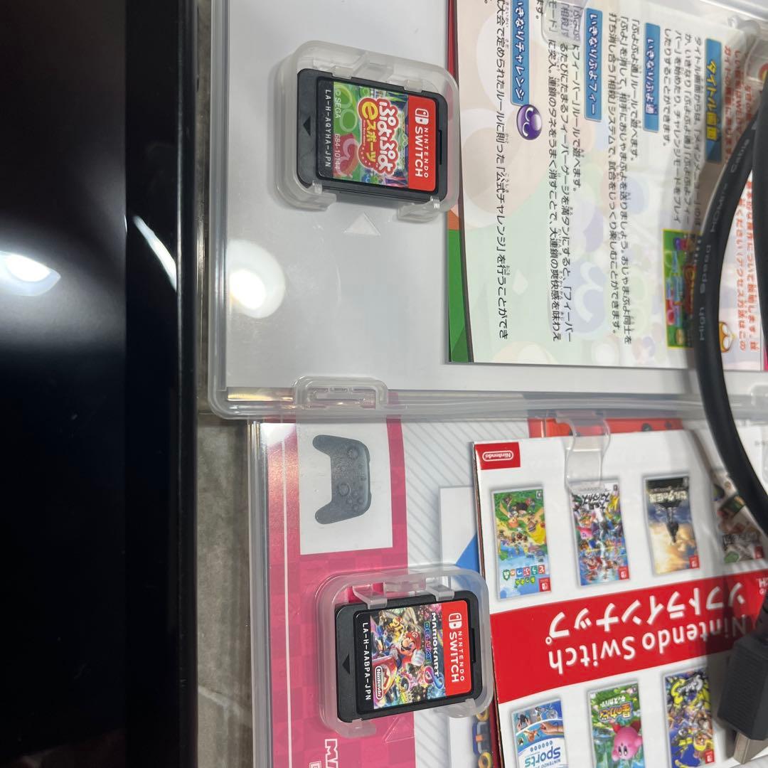 Nintendo Switch本体ぷよぷよテトリスeスポーツ マリオカート8