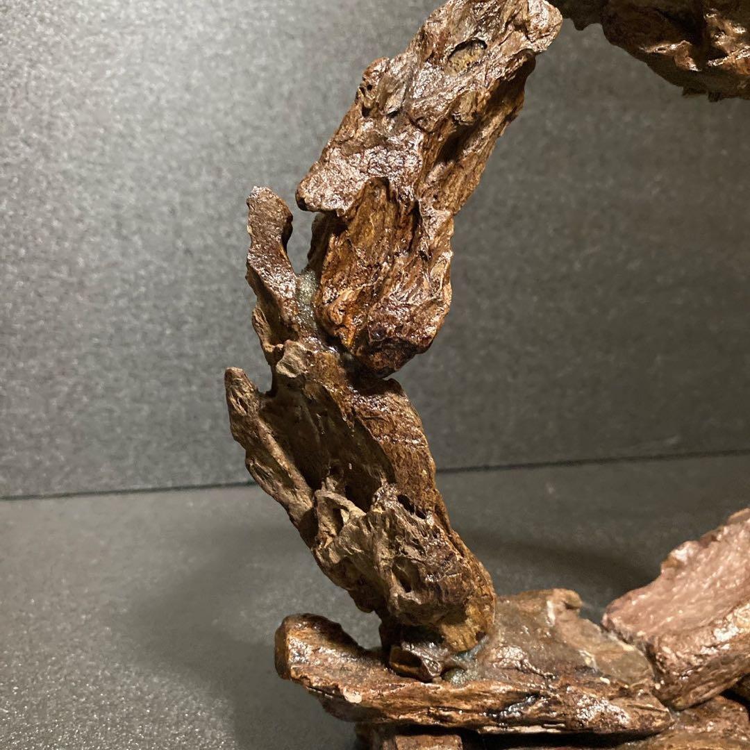 ◎気孔石 アート 一点もの インテリア 天然