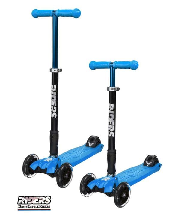 DLR ライダースクーター　ブルー