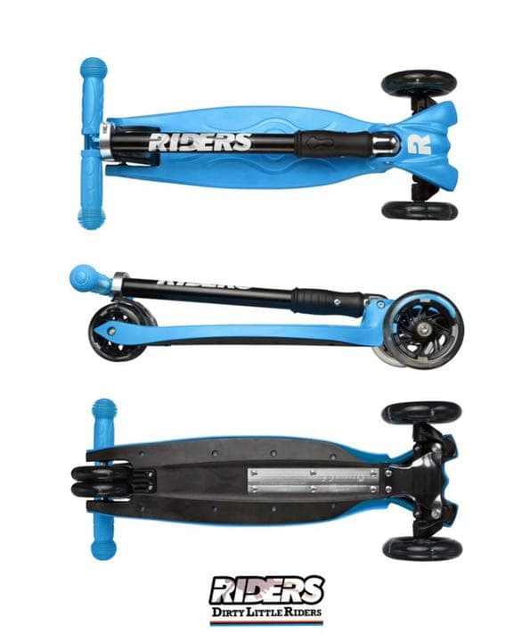 DLR ライダースクーター　ブルー