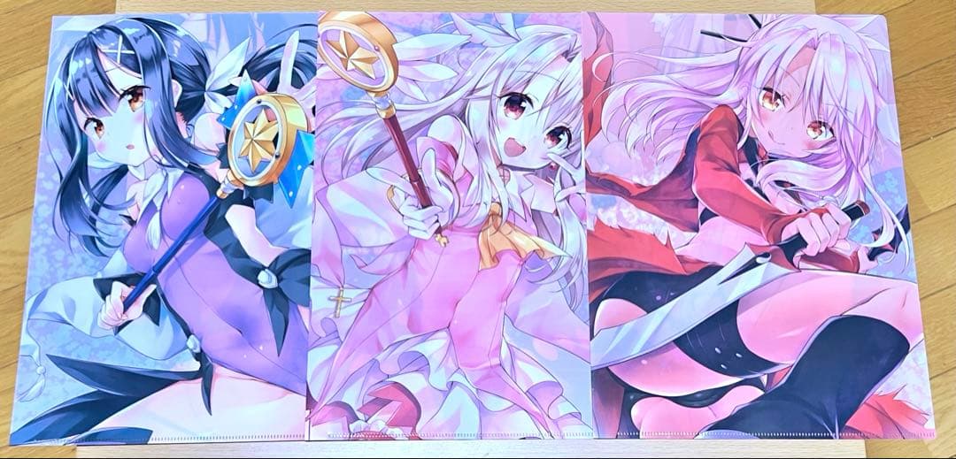 Fate プリズマ☆イリヤ さそりがため クリアファイル 3種セット