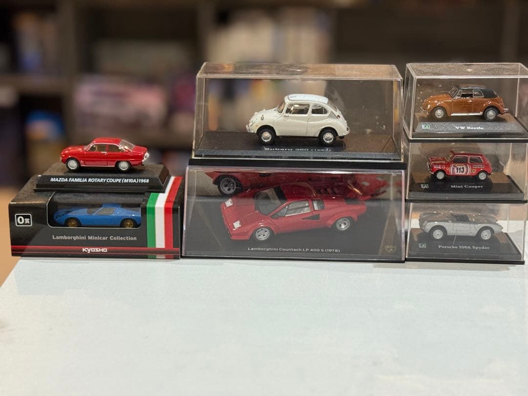 クラシックカー ミニカーコレクション 6台セット
