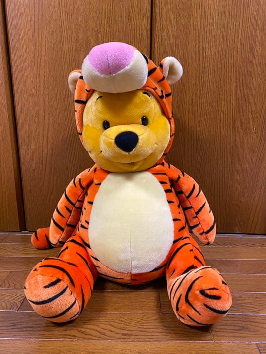 プーさん ティガーディズニー ぬいぐるみ ビッグ 大きい ジャンボ 限定 激レア
