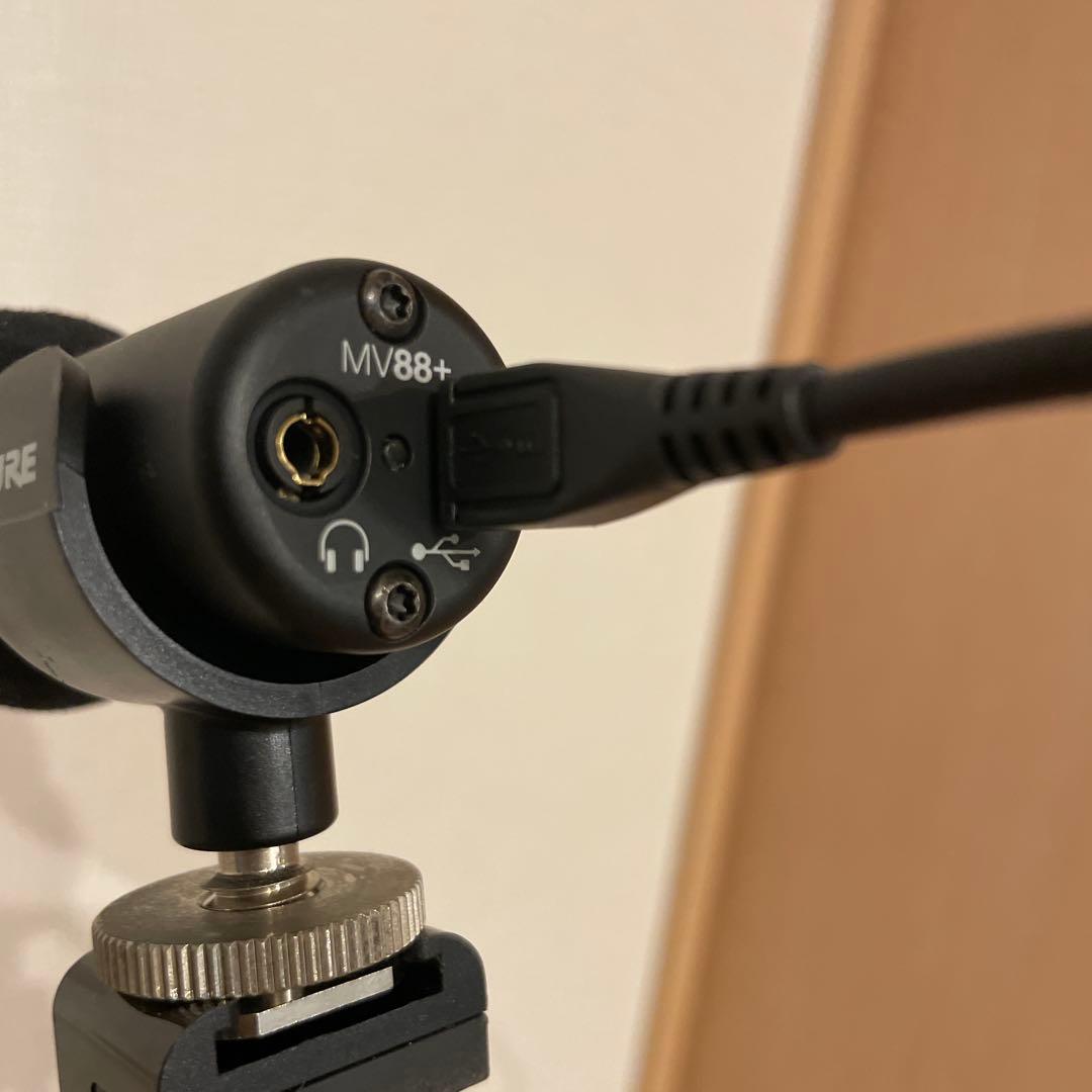 harin★　SHURE シュア　mv88+ ビデオキット