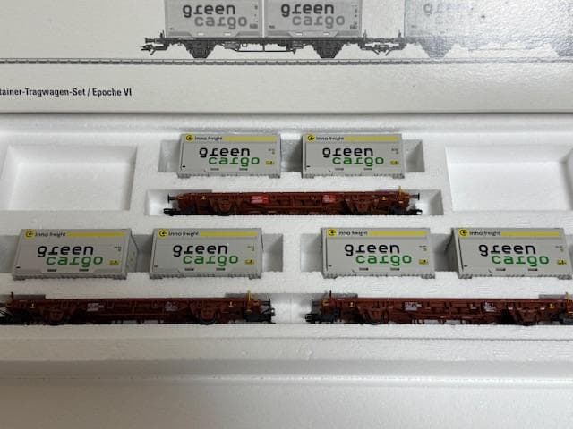 鉄道模型 marklin 47723 Container Transport Car