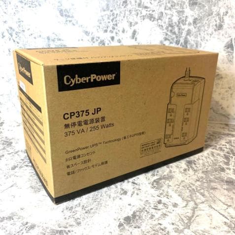 CyberPower 無停電電源装置 375VA/255W CP375JP