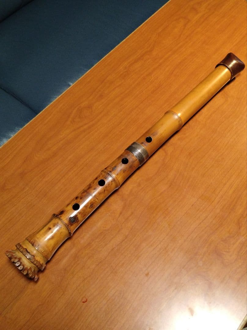 値下げ都山流一尺八寸管　竹仙銘特選？