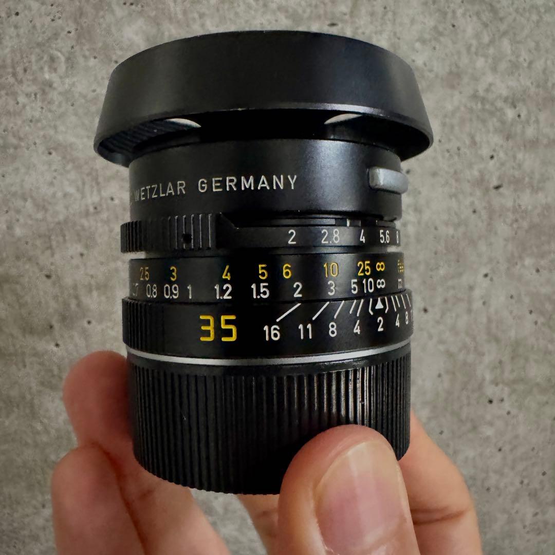 7枚玉 Leica LEITZ SUMMICRON-M 35mm ズミクロン