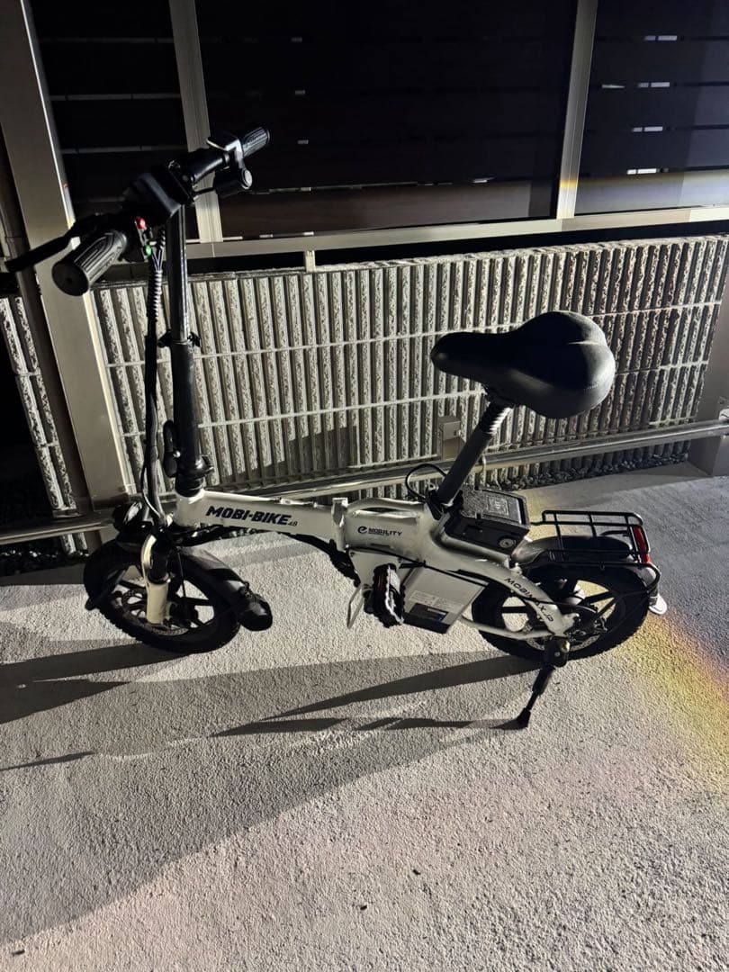 MOBI-BIKE 電動アシスト自転車 ホワイト