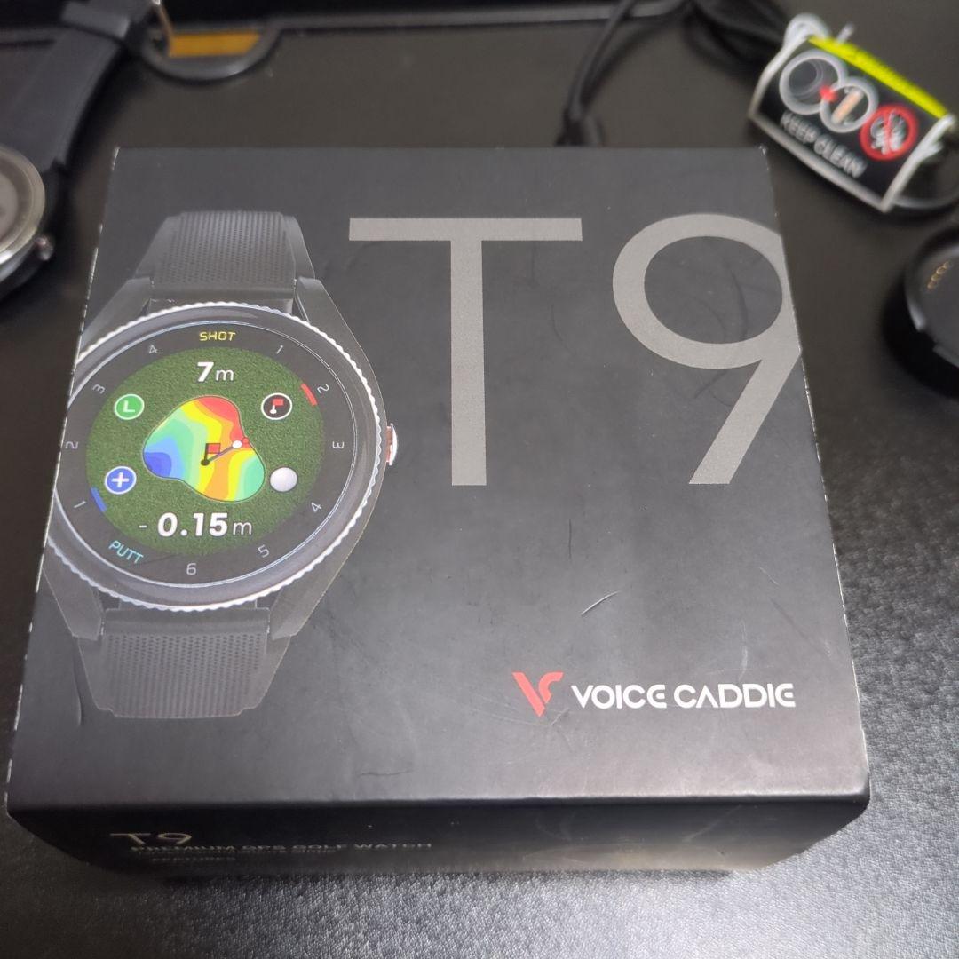 VOICE CADDIE T9 GPSゴルフウォッチ/ブラック ボイスキャディ