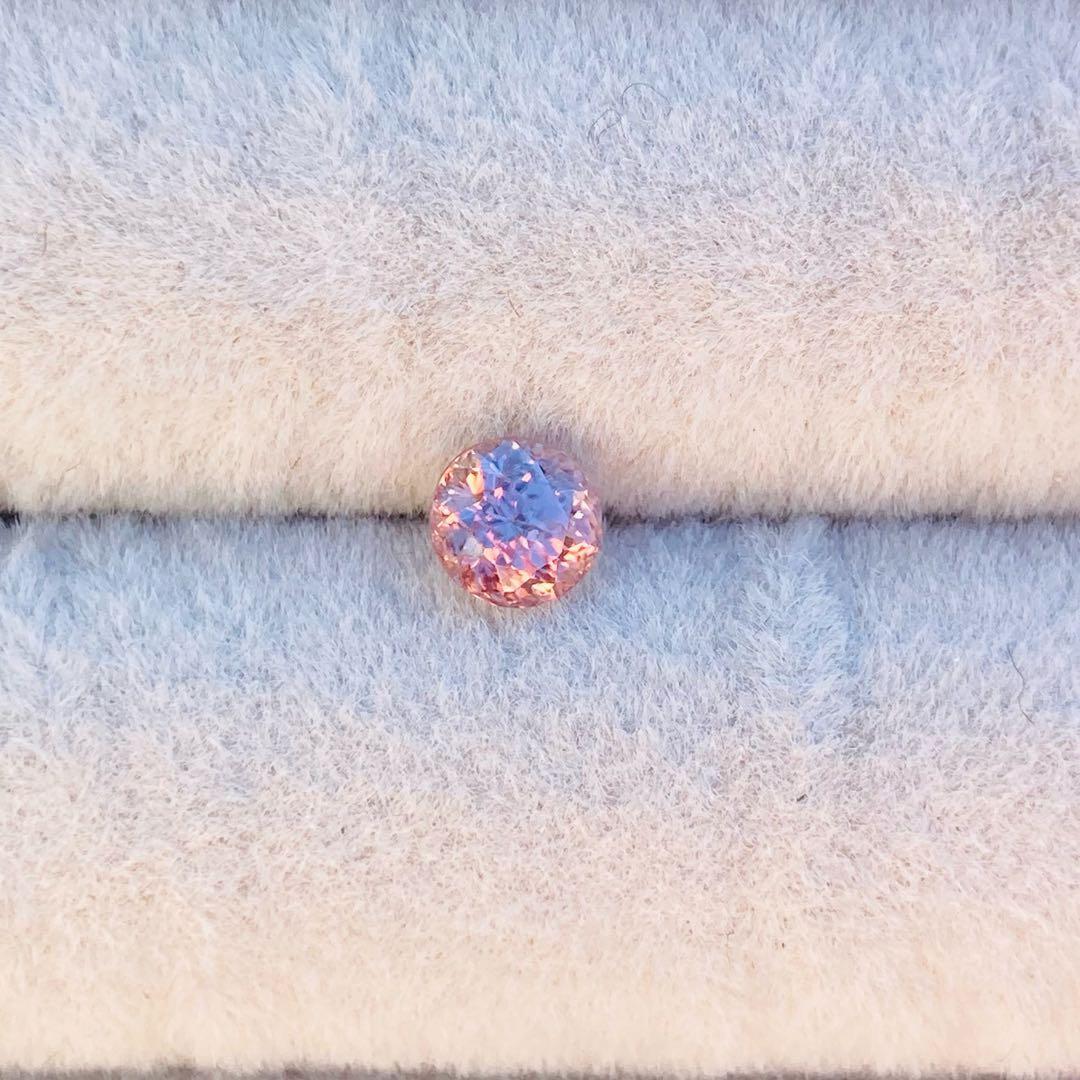 天然石　ピンクジルコン　ルース　天然石リング