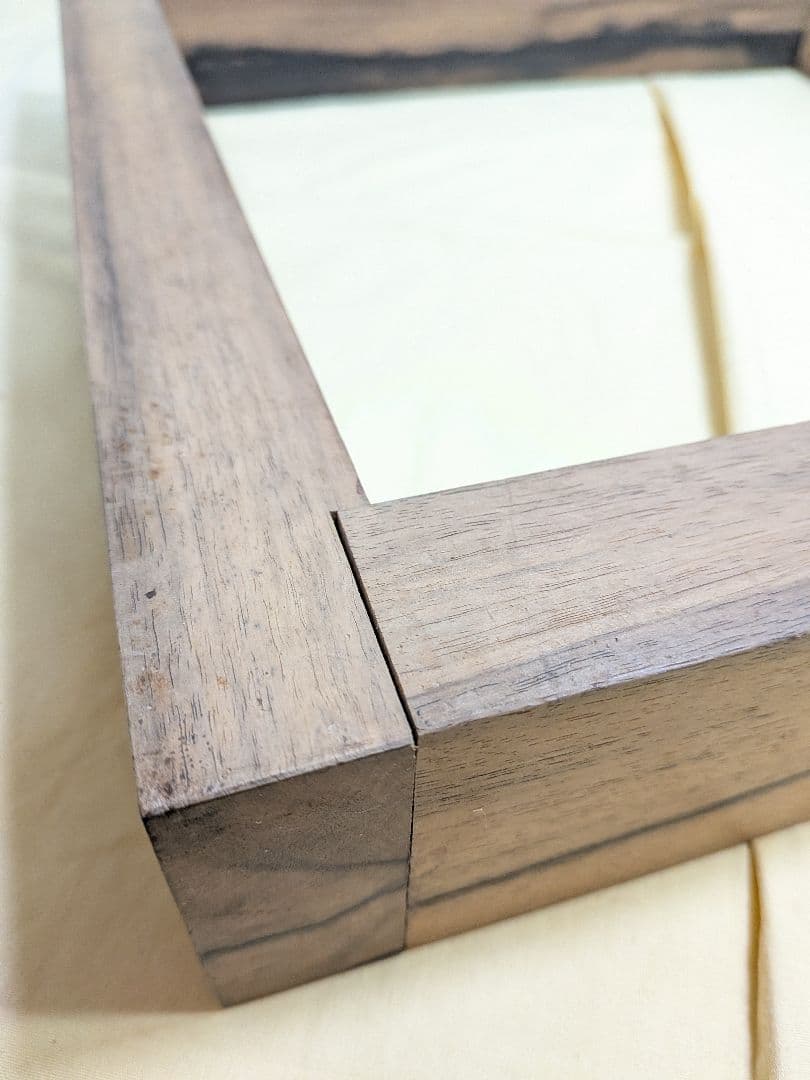 お茶道具　黒柿　炉縁