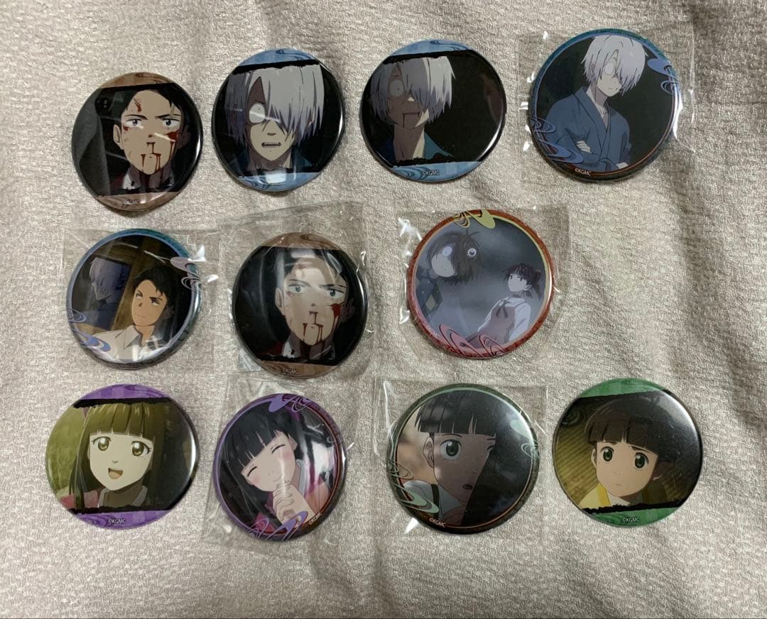 鬼太郎誕生　ゲゲゲの謎　coline　缶バッジ　１０個セット