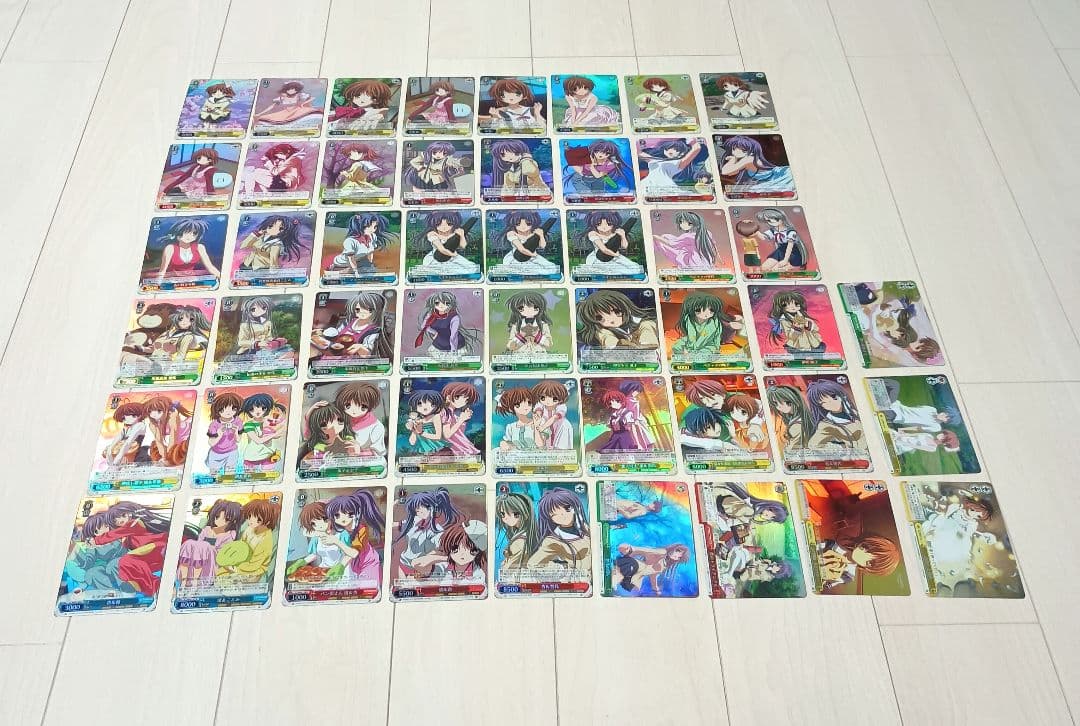 CLANNAD　クラナド　ヴァイスシュヴァルツ　ホロ　カード　51枚セット