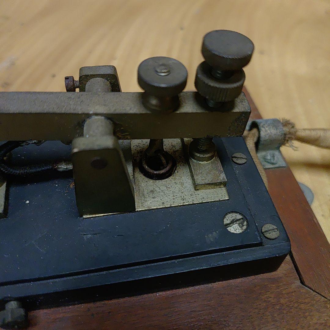 日本無線　モールス信号機　電信無線　レトロ　アンティーク