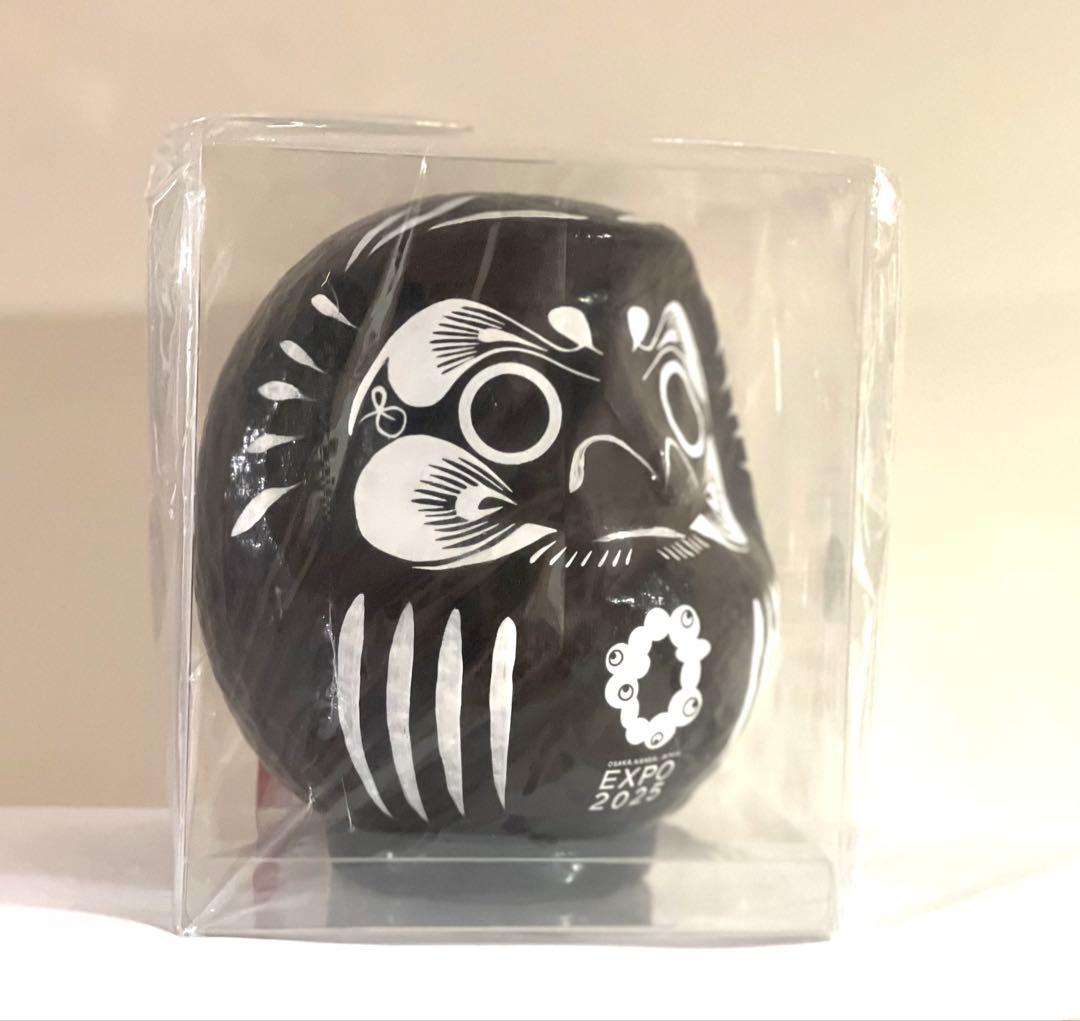 激レア！　大阪・関西万博　だるま　黒　ミャクミャク　万博　Expo2025