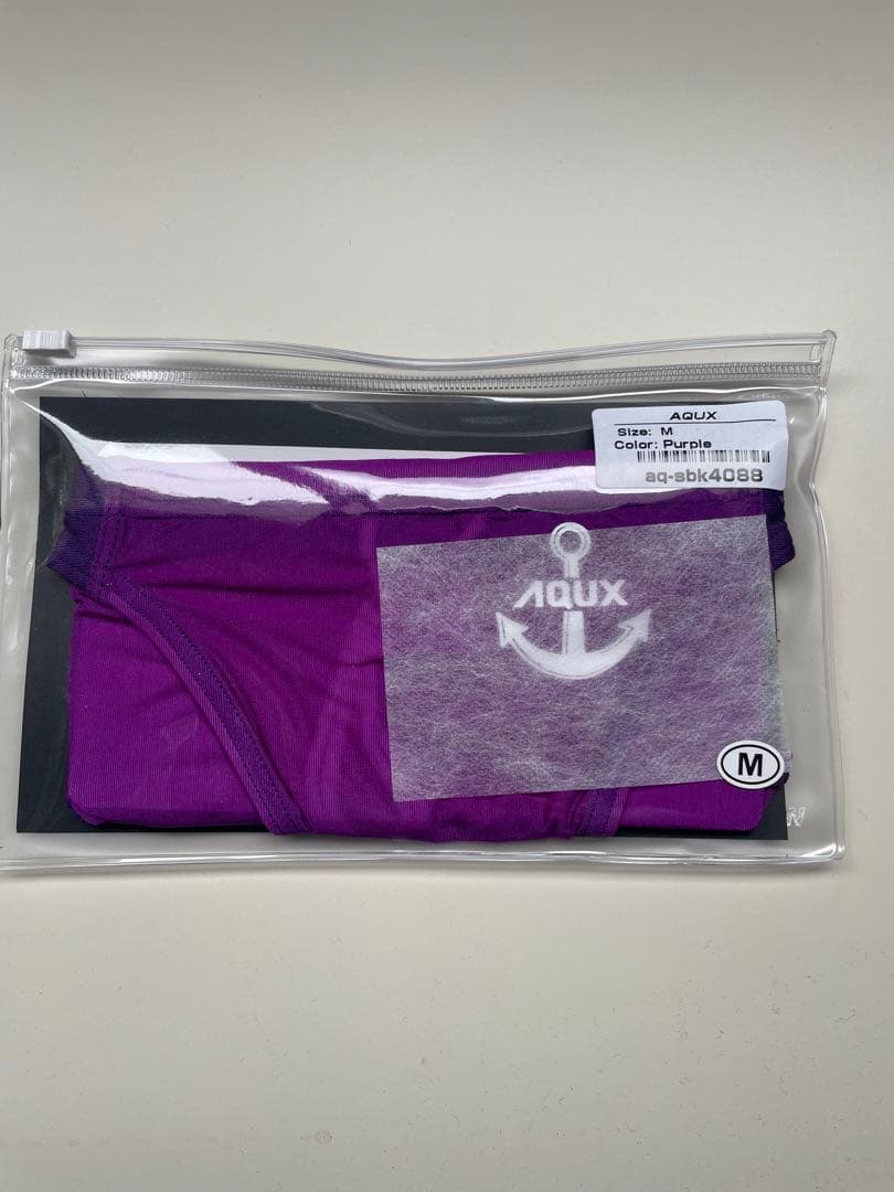 AQUX スーパーローライズビキニ M パープル