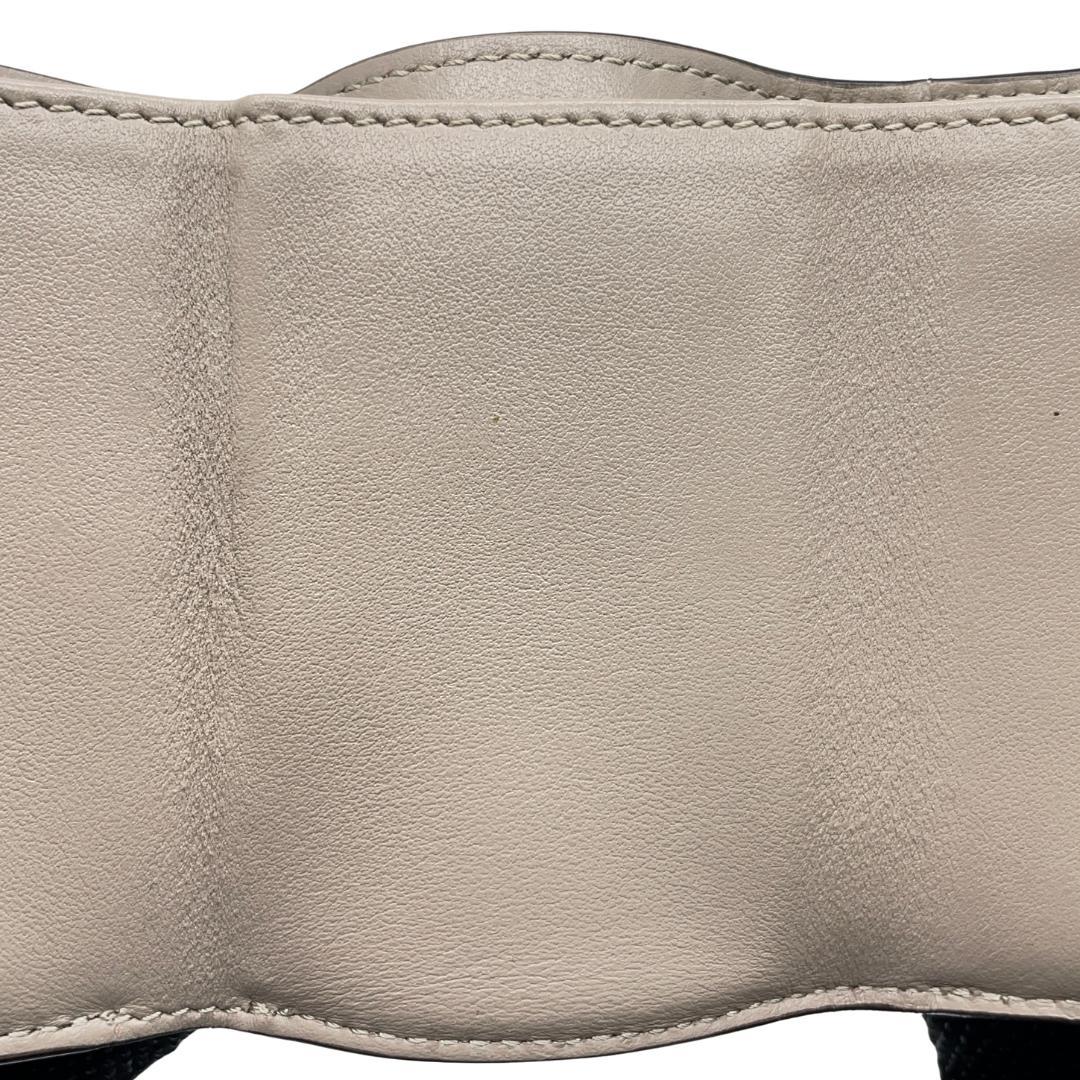 FENDI フェンディ　ズッカロゴ　スモールウォレット　三つ折り財布　付属品完備