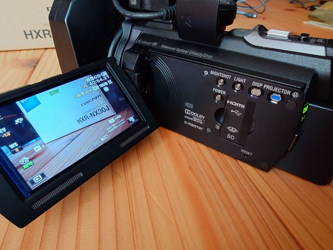 SONY HXR-NX30J 業務用ビデオカメラ 本体 訳アリ