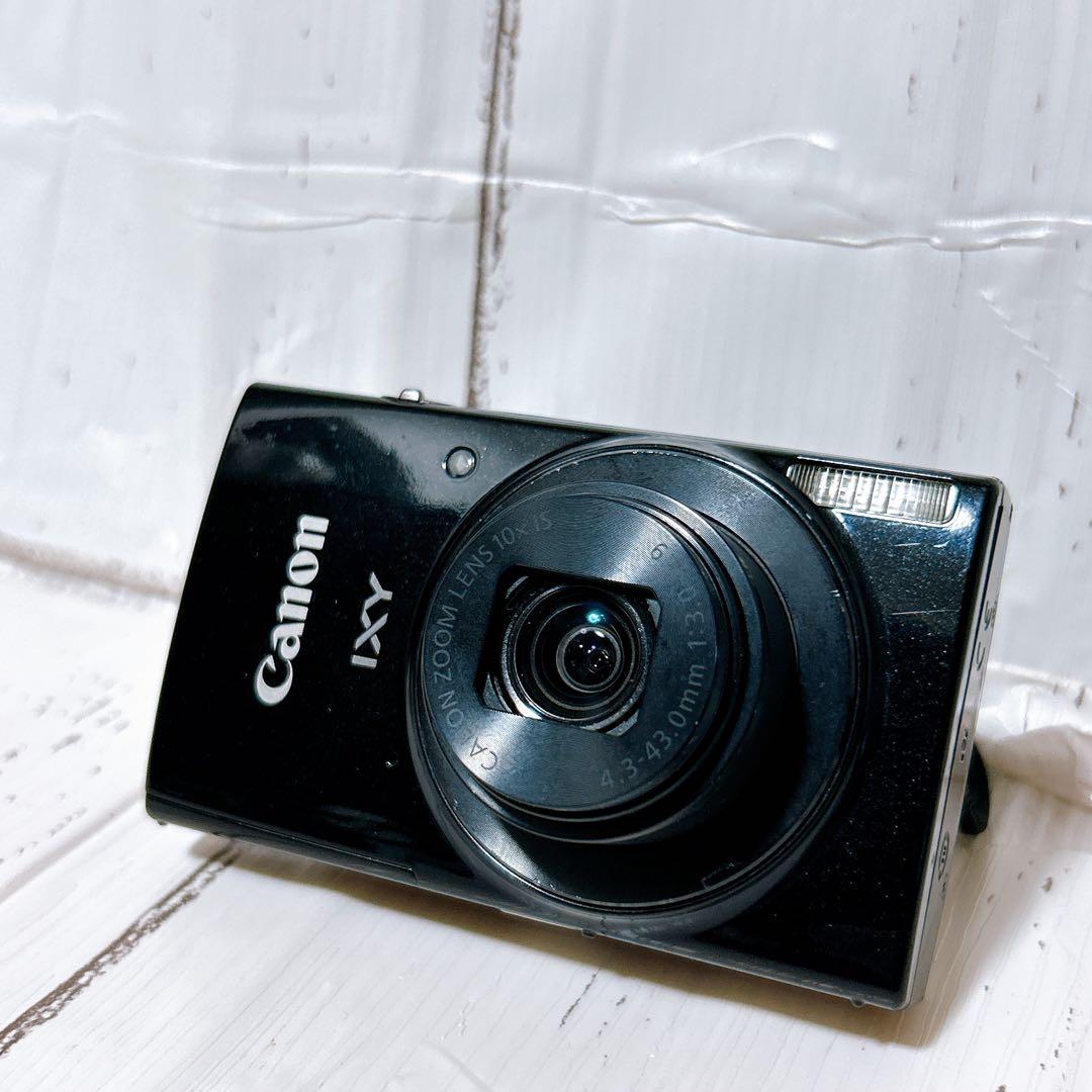 Canon IXY190 ブラック コンパクトデジタルカメラ　コンデジ