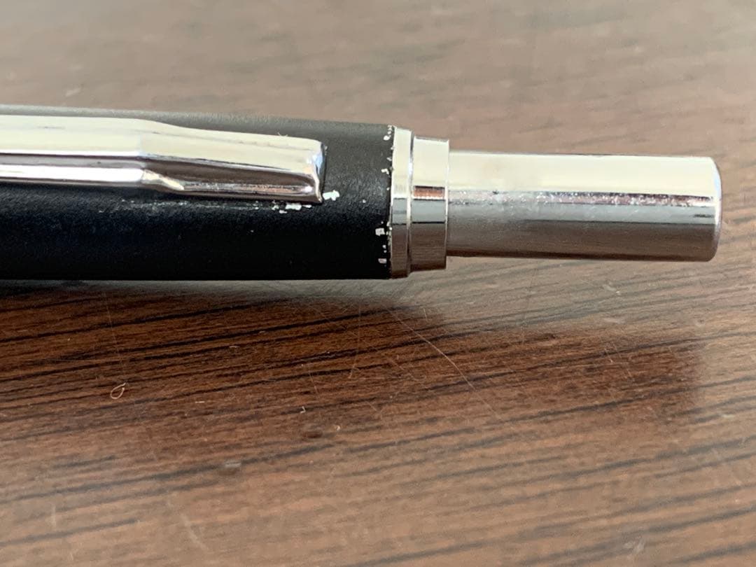 【廃盤】レア　昭和レトロ　三菱　0.3 ダブルノックシャーペン　ペン先収納式