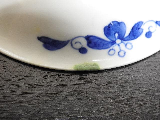 亀山焼　染付皿　5枚　MA298