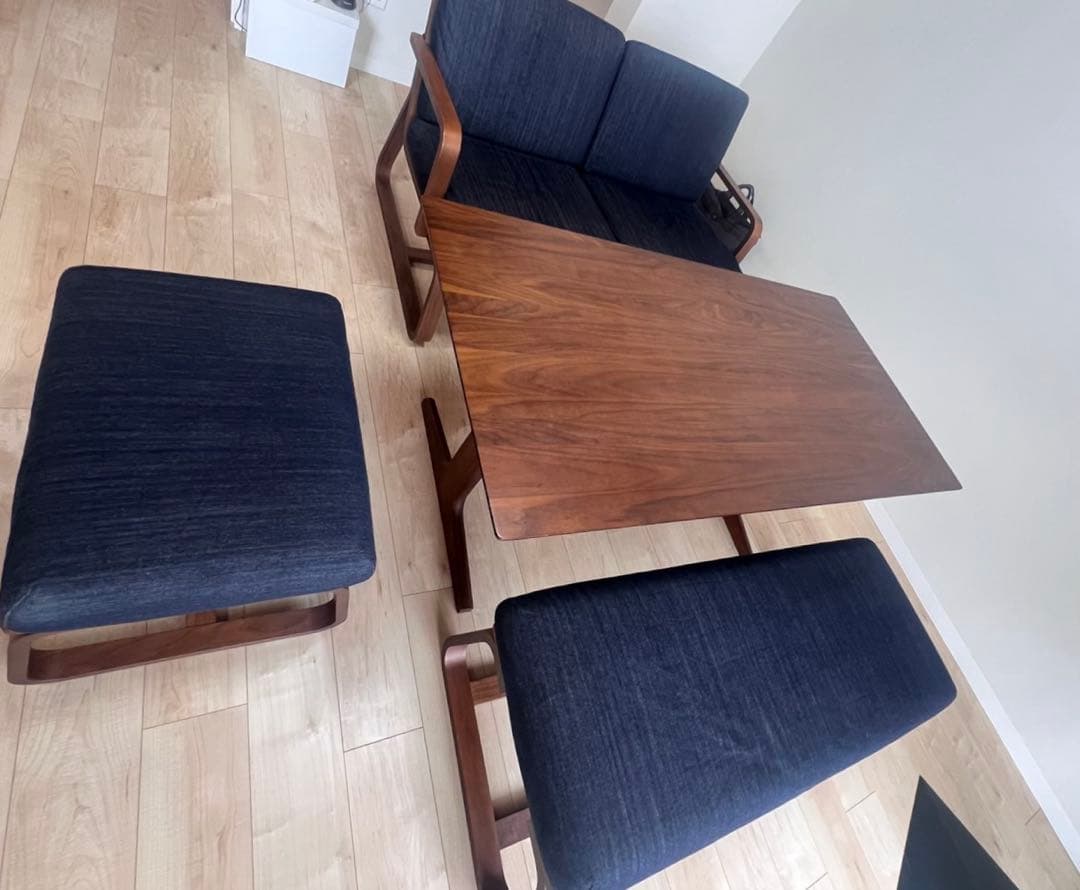 【直接お渡し限定】無印 リビングでもダイニングでもつかえるセット 4点セット