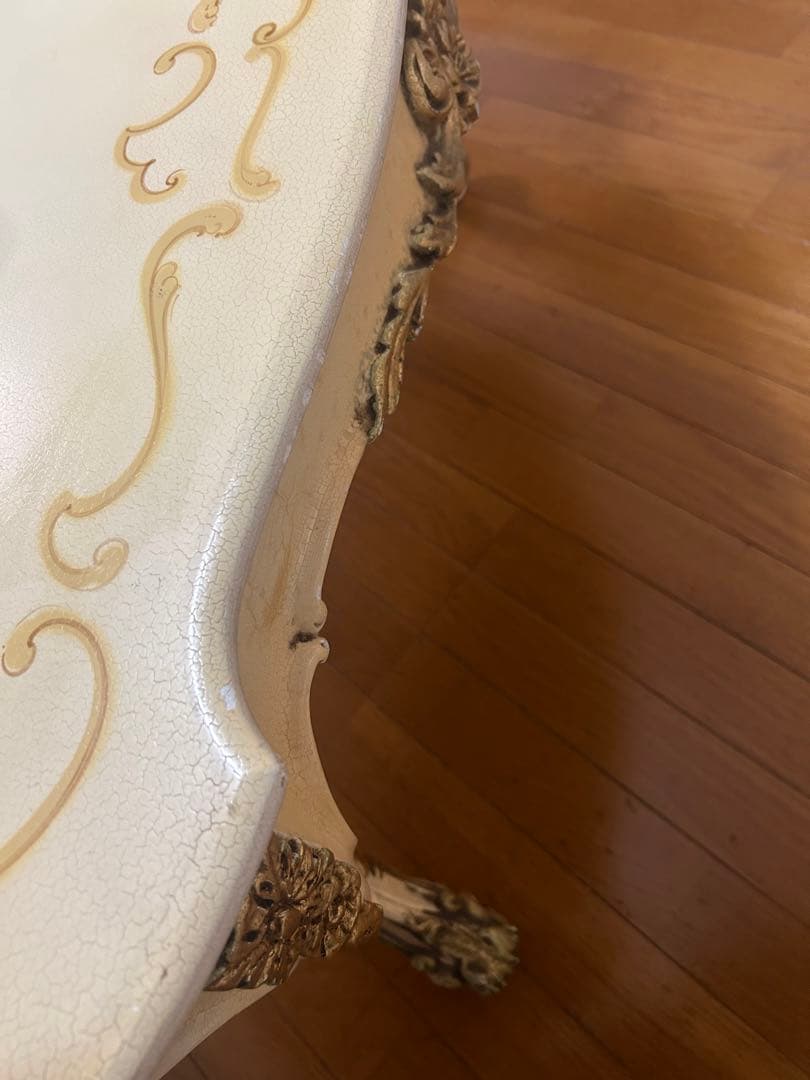 SILIK シリック　ロココ　ローテーブル　センターテーブル　アンティーク