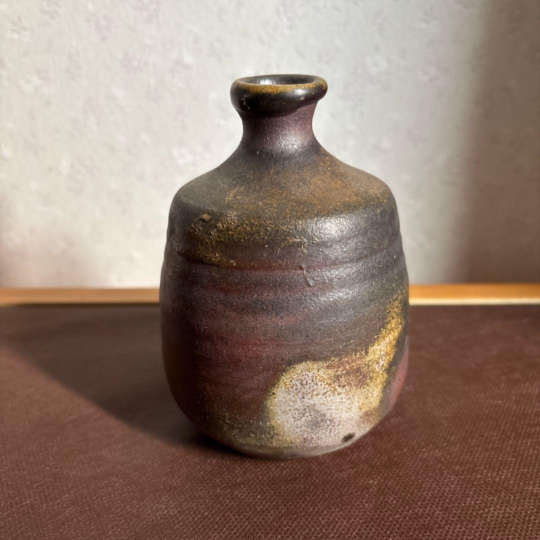 備前焼　徳利　日幡寿　備前焼伝統工芸士　美術品　陶芸