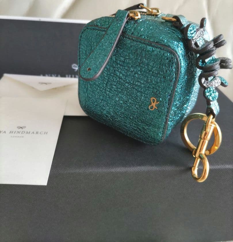 新品未使用アニヤハインドマーチ　ケース　ミニバッグ　チャーム　キーホルダー