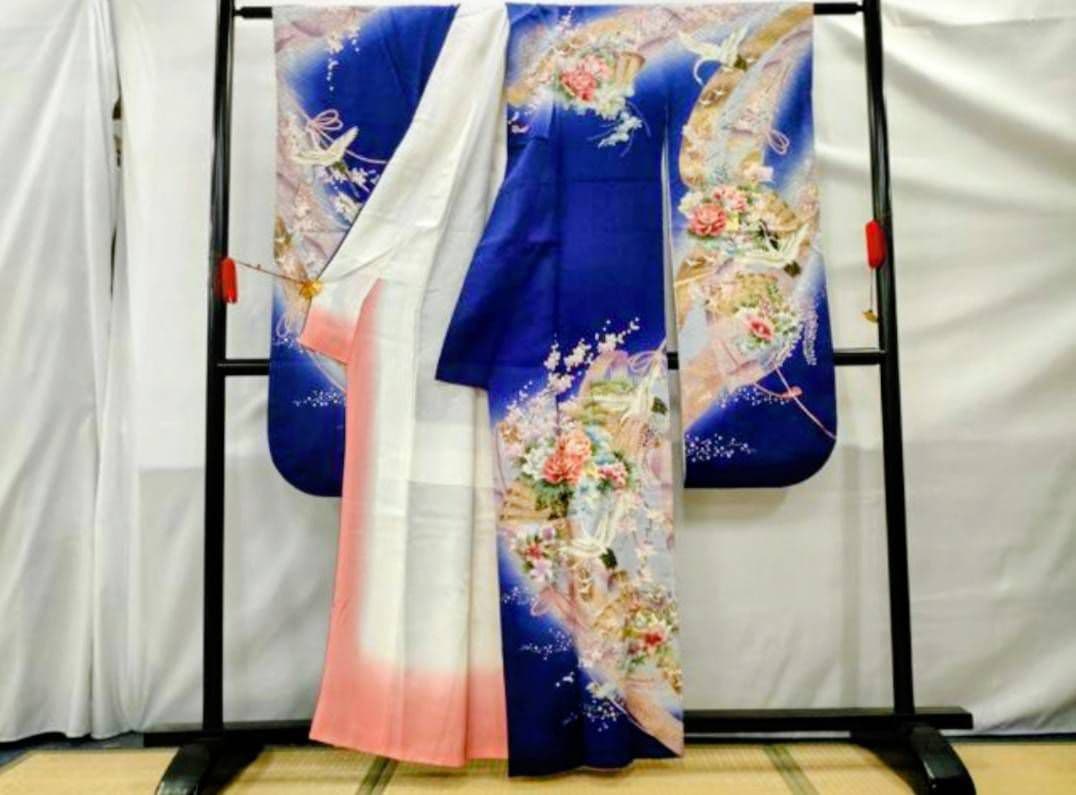 ２点まとめ依頼 ロッピー【正絹 和装 着物 振袖 留袖 和装 訪問着 】