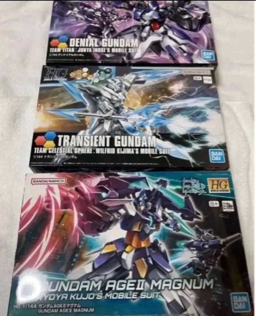 HG ディナイアルガンダム トランジェントガンダム　ガンダムAGEⅡマグナム