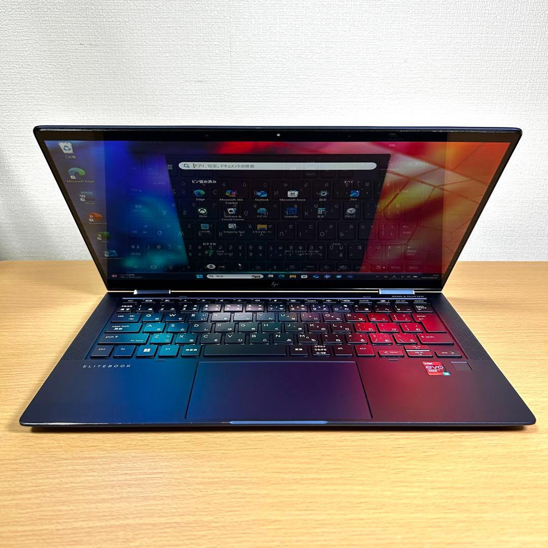 美品 hp Elite Dragonfly G2 16GB タッチパネル LTE