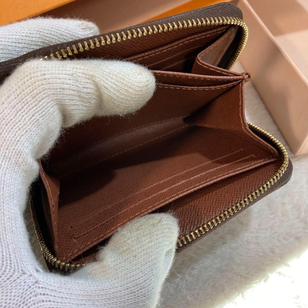 ！極美品！　ルイヴィトン　ラウンドファスナー　ケース　モノグラム