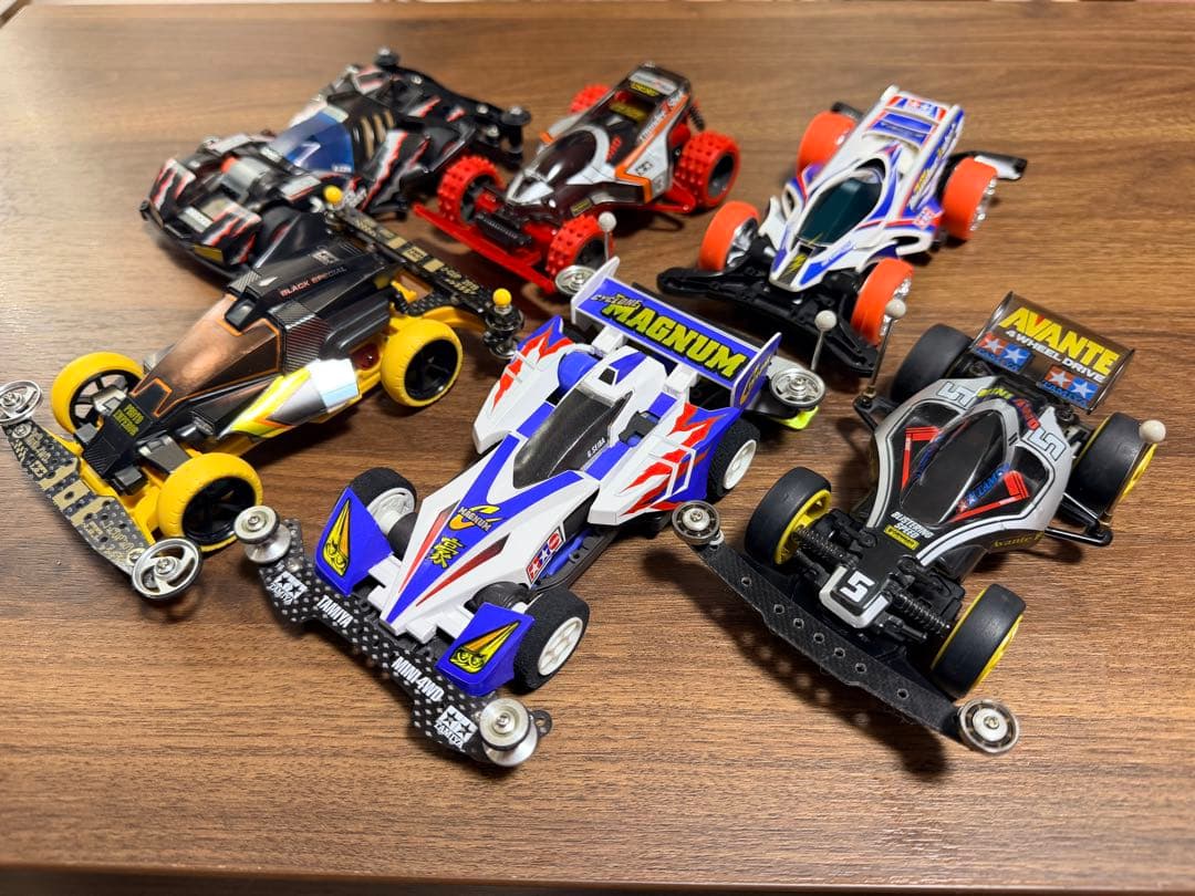 ミニ四駆　引退品　車体　6台まとめ売り