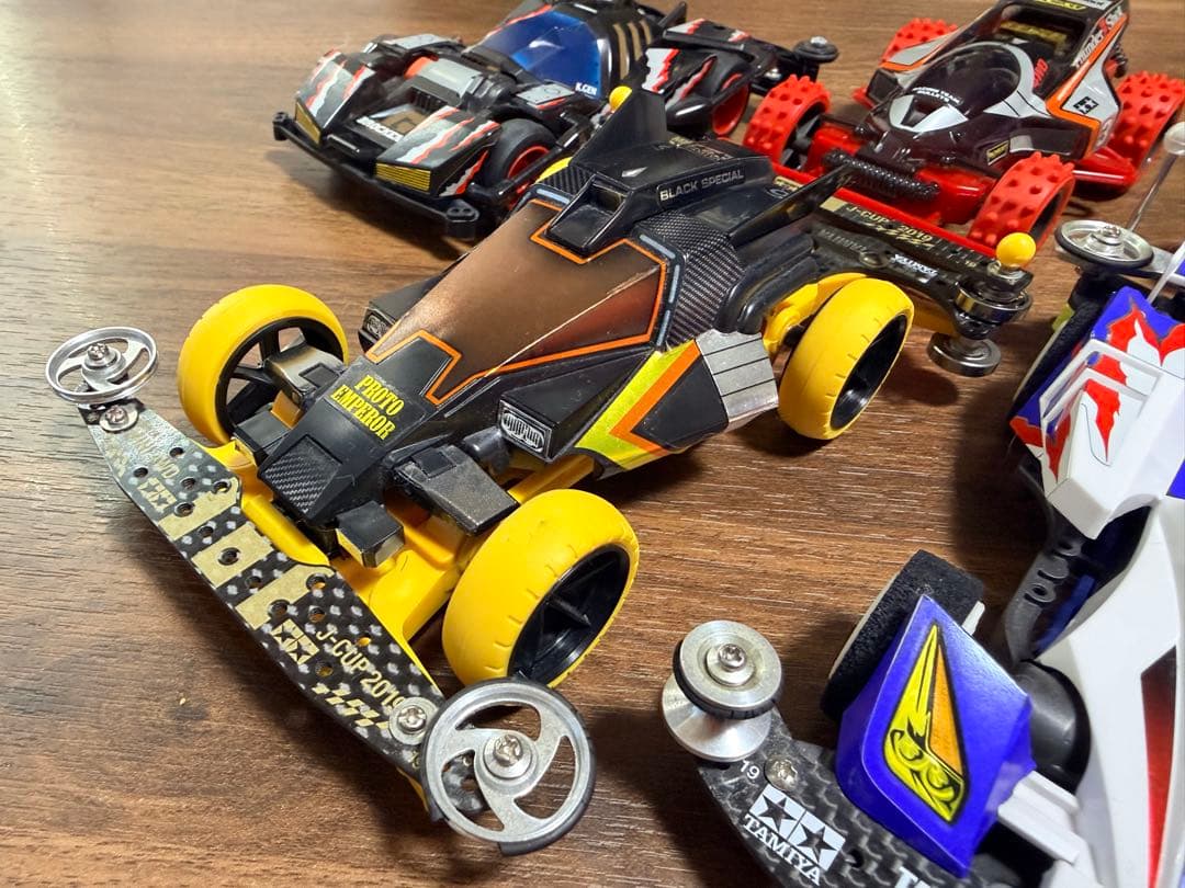 ミニ四駆　引退品　車体　6台まとめ売り