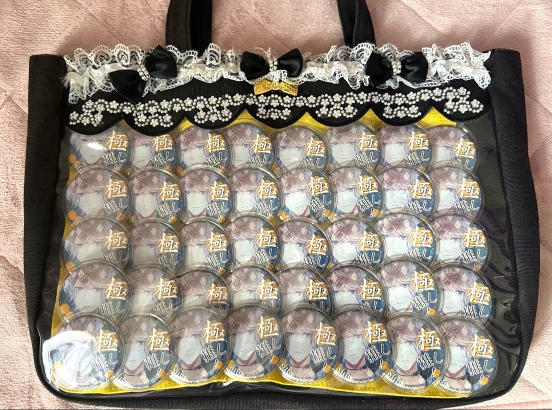 希少品　逆巻シュウ　極推し缶バッジ　40個　痛バック