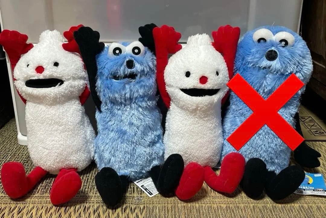 なーやん様　パペットスンスン　BIGぬいぐるみ〜WA〜 おすわりBIGぬいぐるみ