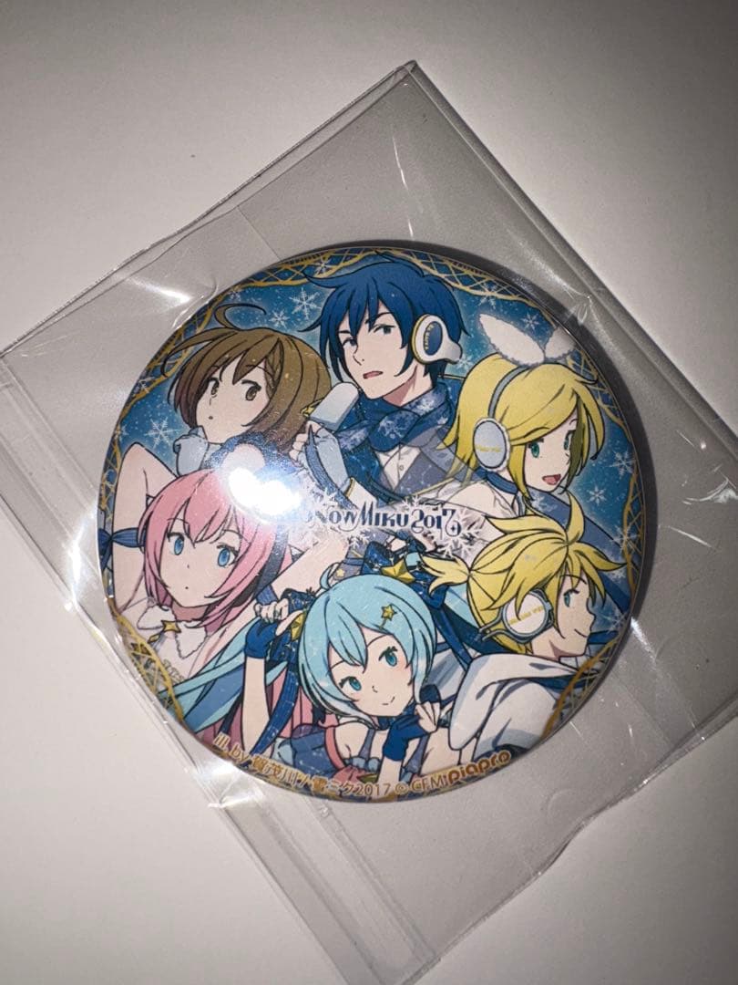 雪ミク　2017 缶バッジ　初音ミク　シークレット