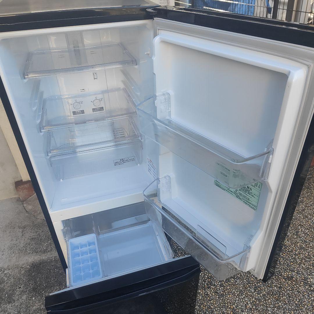 三菱2ドアノンフロン冷凍冷蔵庫 MR-P15A-B